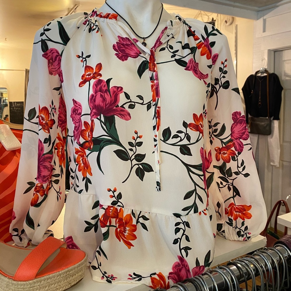 Floral blouse